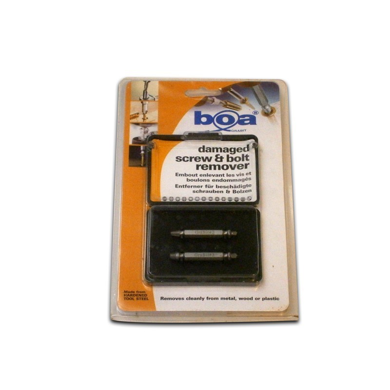 4 Piece Screw and Bolt Remover